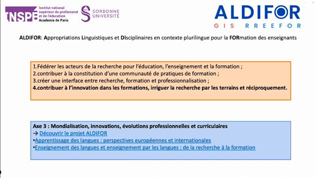 apprentissage des langues