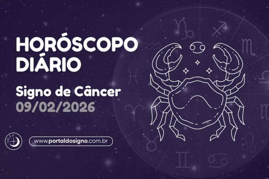 Câncer horóscopo diário