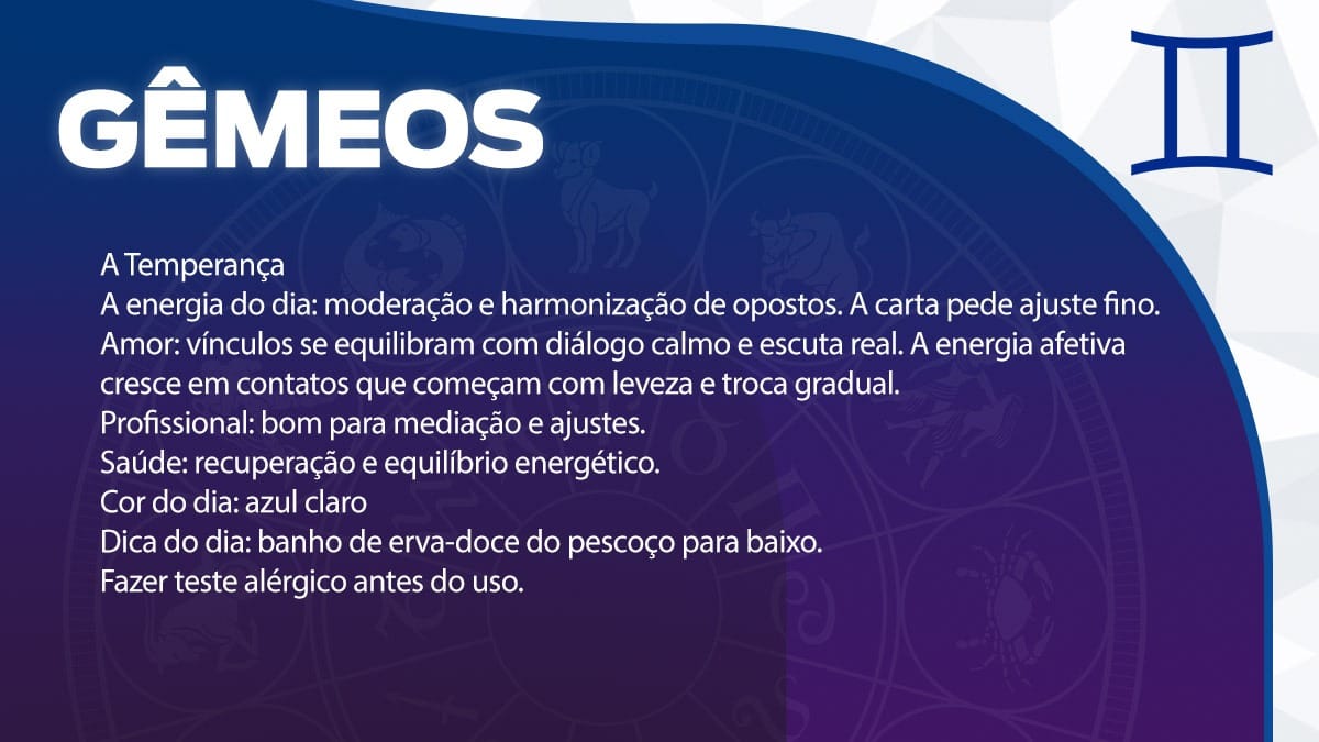 Gêmeos horóscopo do amor
