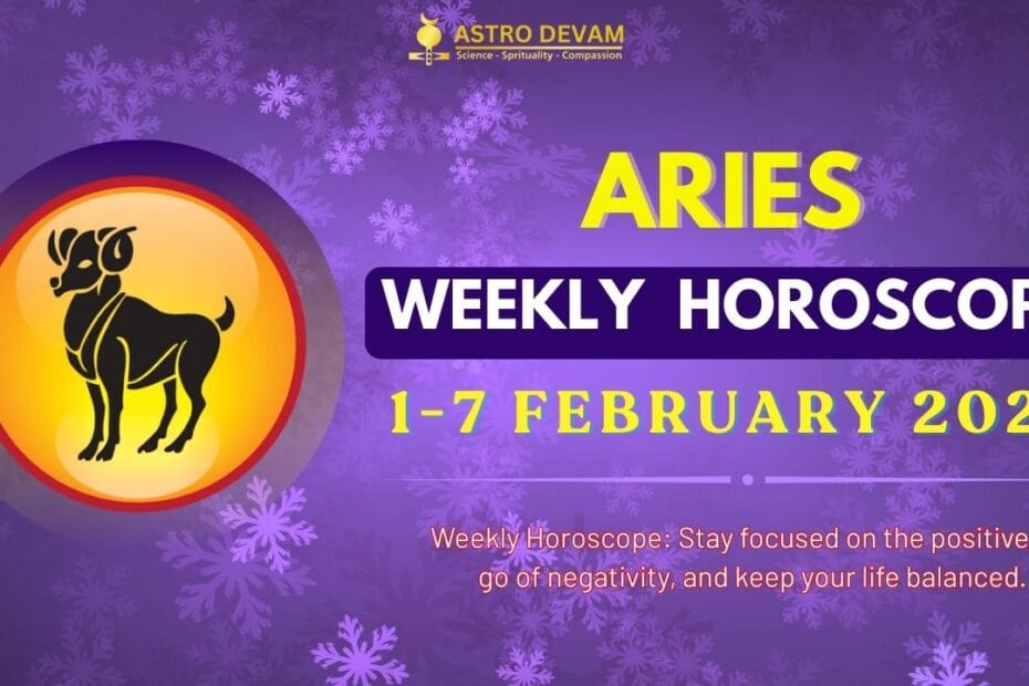 Aries weekly horoscope