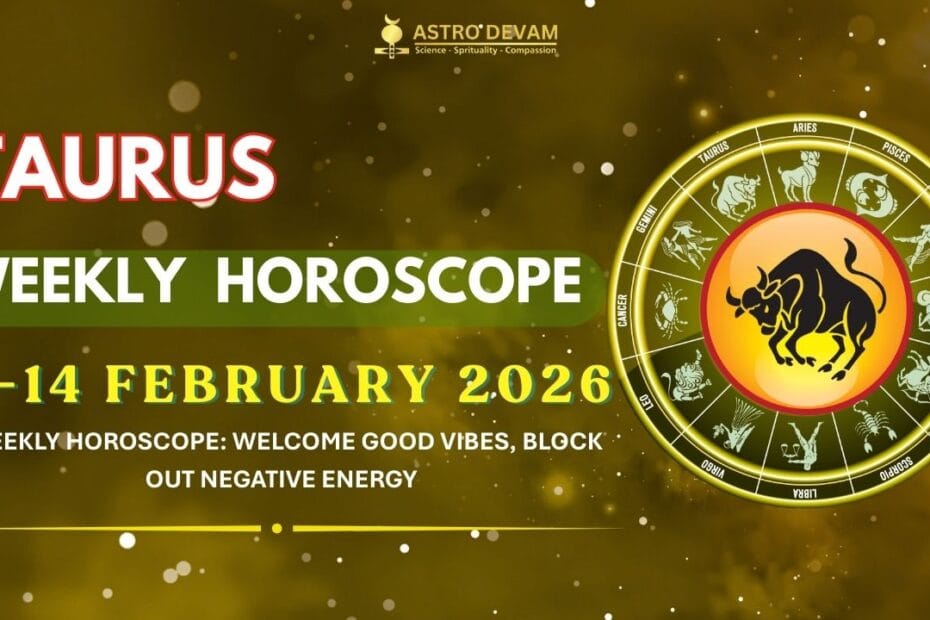 Taurus weekly horoscope
