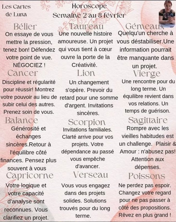 Bélier horoscope de la semaine