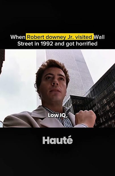 robert downey jr iq
