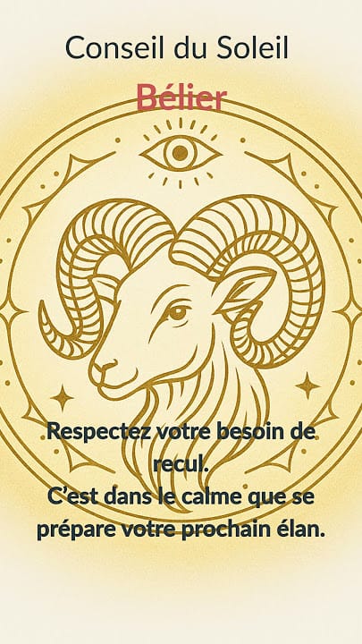 Bélier horoscope amour