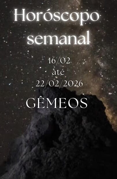 Gêmeos horóscopo semanal