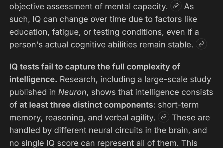 inteligência de estudo iq
