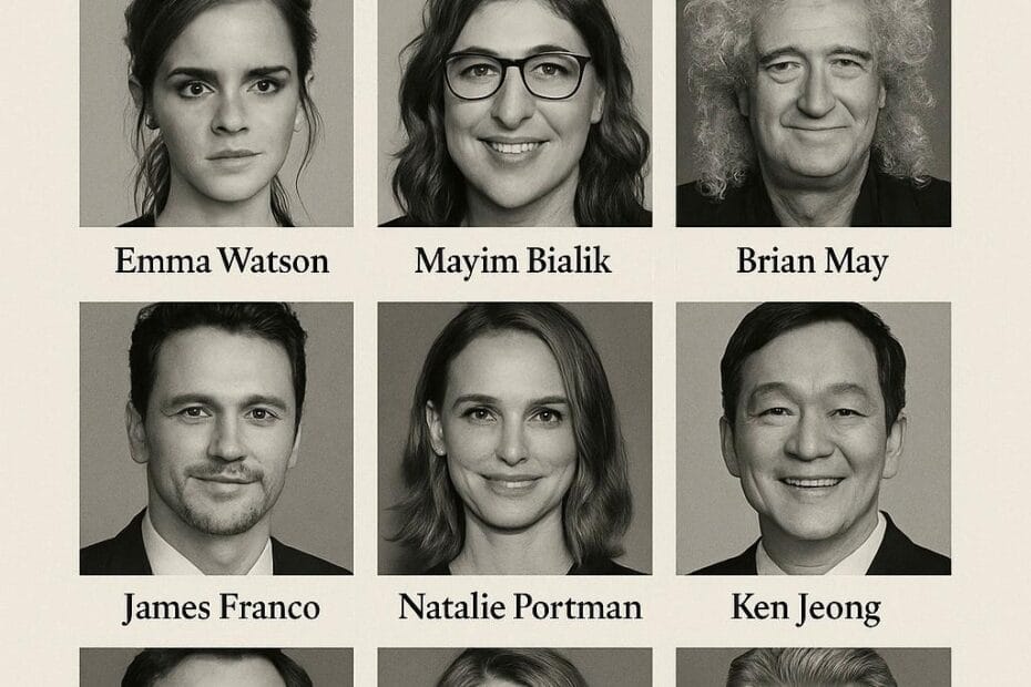 famous celebrities iq