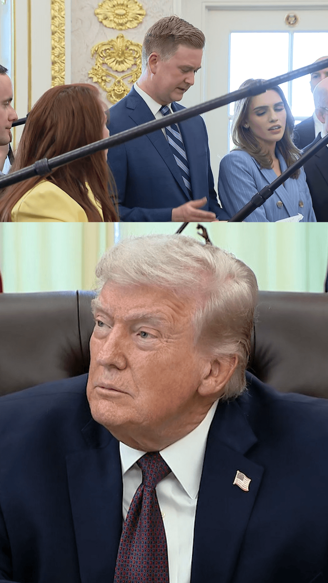 president trump takes iq